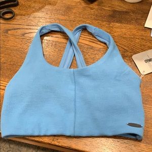 Gym shark poise sports bra- Malibu blue